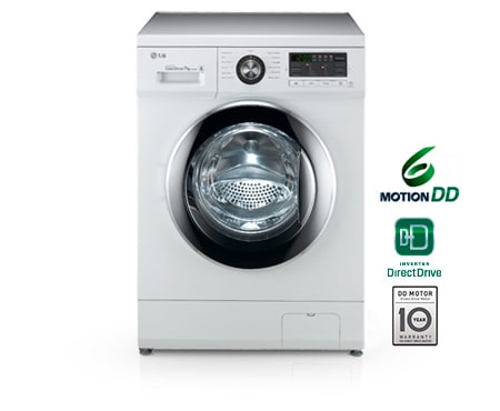 LG Πλυντήριο ρούχων 6 Motion Direct Drive, 8 κιλά χωρητικότητα, 1000 στροφές, F1096TD